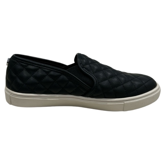 STEVE MADDEN PU LEATHER SLIP-ON SNEAKERS 6.5M - Picture 4 of 8